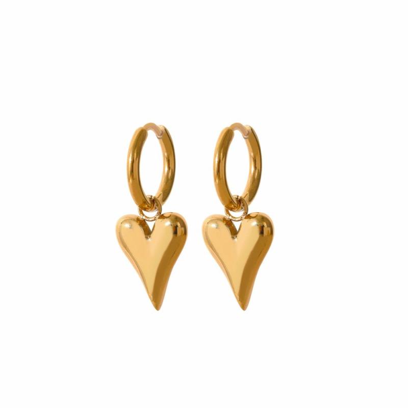 Earrings | "Oh Sweetheart" Huggie Earrings Earrings Earrings