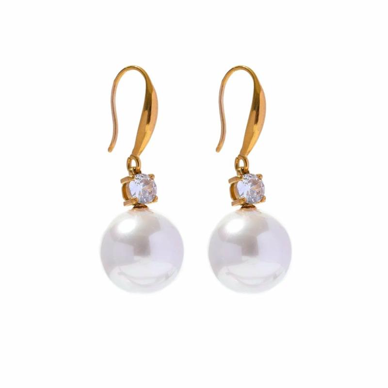 Earrings | Solo Pearl Drop Earrings Drops Earrings