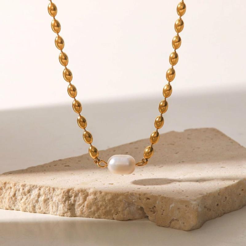 Pendant Necklaces | Pearl Droplet Necklaces Jewelry Pendant Necklaces