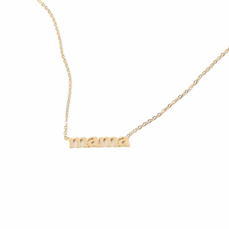 Pendant Necklaces | "The Best Mama" Necklace Jewelry Pendant Necklaces