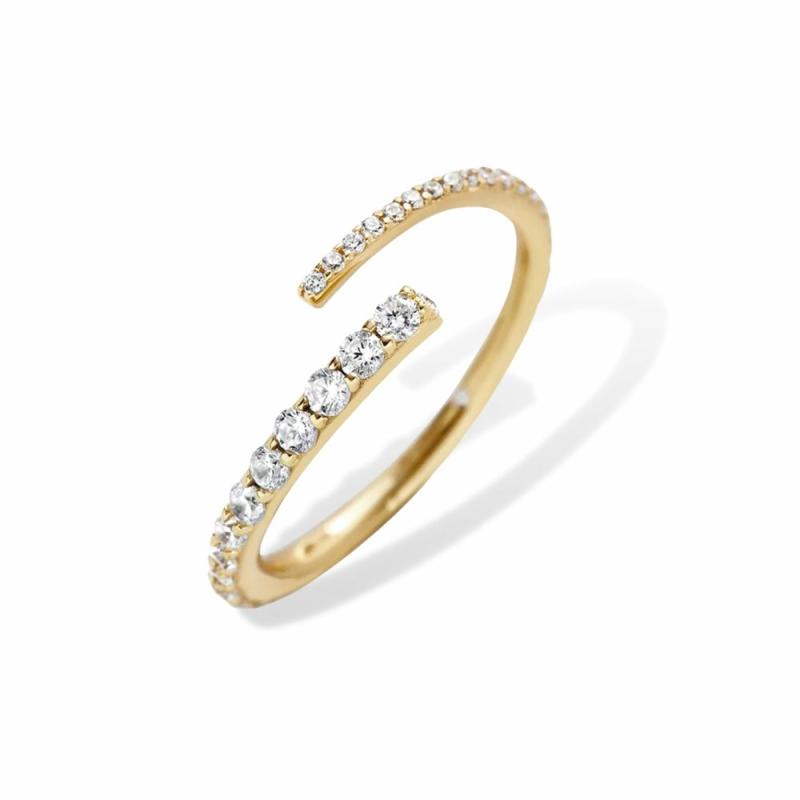 Rings | Pavé Comet Adjustable Ring Jewelry Rings