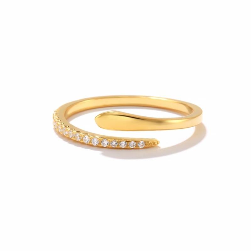 Rings | Pavé "Hug Me Tight" Adjustable Ring Jewelry Rings