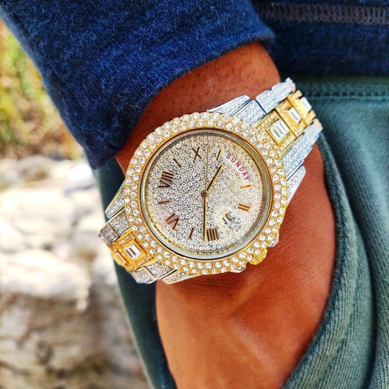 Watches | 18K Gold Diamond Presidential Watch Jewelry Watches