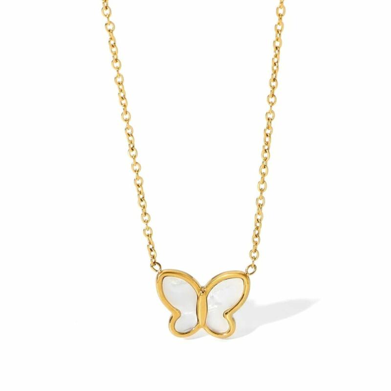 Pendant Necklaces | Butterfly Necklace Jewelry Pendant Necklaces