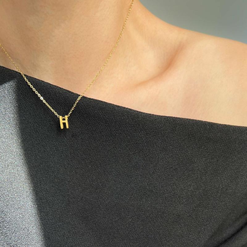 Pendant Necklaces | Mini 2.0 Alphabet Necklaces Jewelry Pendant Necklaces