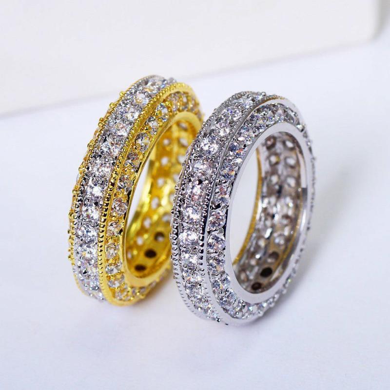 Rings | 18K Gold Diamond Eternity Ring Jewelry Rings