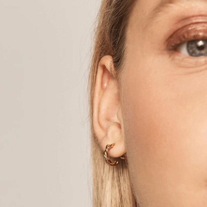 Earrings | Braiding C Stud Earrings Earrings Earrings